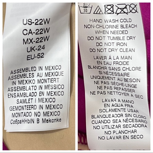 NWT! La Blanca Plus Size Island Goddess Lace-Up One Piece Swimsuit - Picture 6 of 8